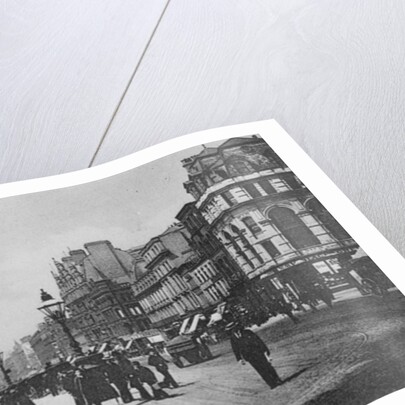Piccadilly, Manchester, c.1910 by English Photographer