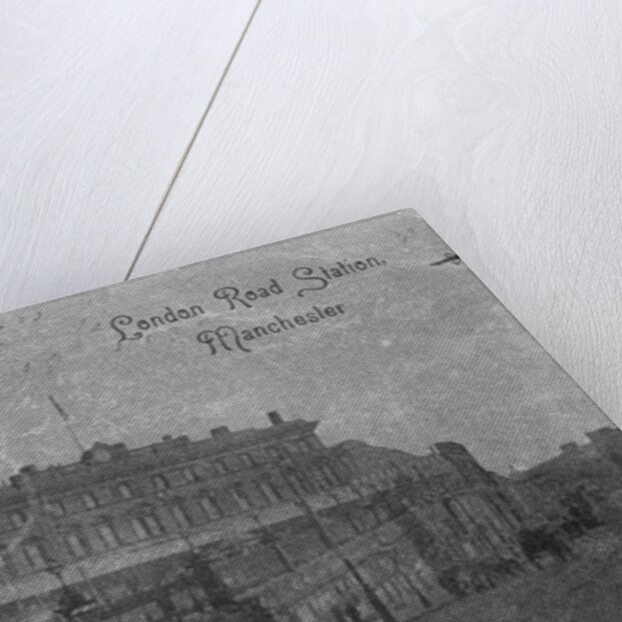 London Road Station, Manchester, c.1910 by English Photographer