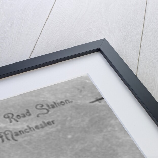 London Road Station, Manchester, c.1910 by English Photographer