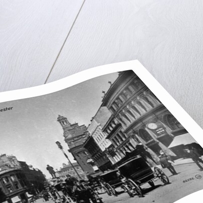 St. Ann's Square, Manchester, c.1910 by English Photographer