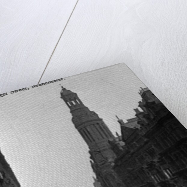 Market Street, Manchester, c.1910 by English Photographer