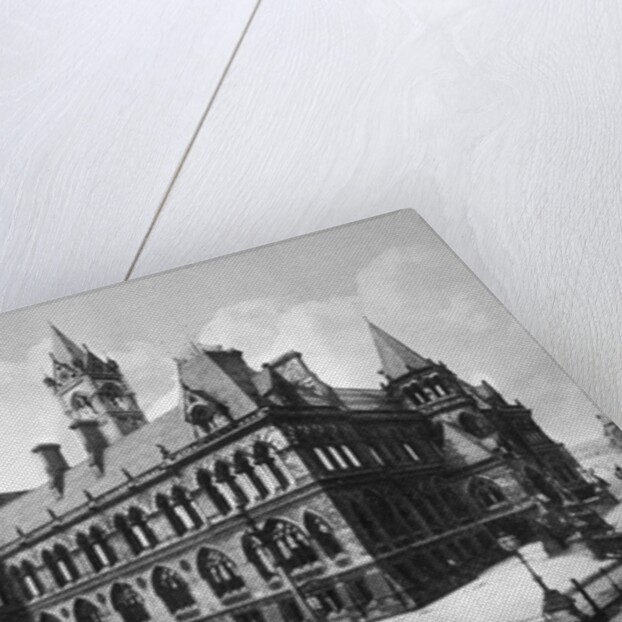 Assize Courts, Manchester, c.1910 by English Photographer