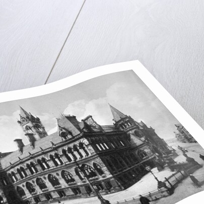 Assize Courts, Manchester, c.1910 by English Photographer