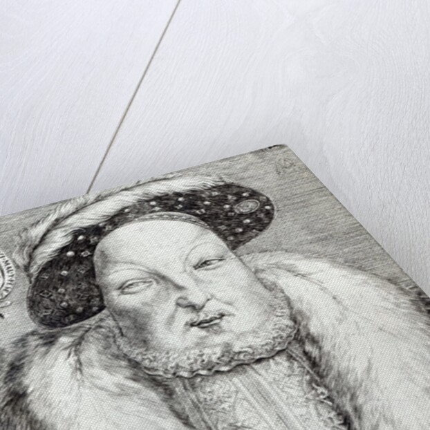 Portrait of Henry VIII, 1548 by Cornelis Massys