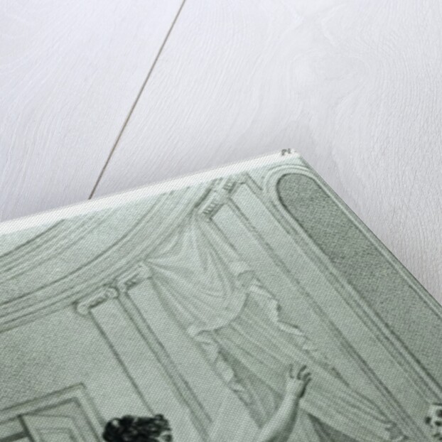 The Empress Josephine reveals the prophesy made to her by Marie Anne Adelaide Le Normand at the time of her divorce from Napoleon I in 1809, 1821 by Julie Ribault