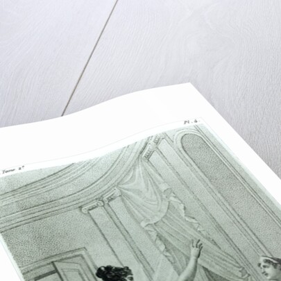 The Empress Josephine reveals the prophesy made to her by Marie Anne Adelaide Le Normand at the time of her divorce from Napoleon I in 1809, 1821 by Julie Ribault