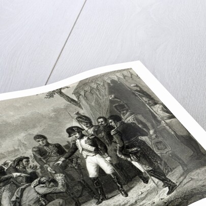 The Defeated Spanish prostrate before Napoleon before his entry into Madrid, December 1808 by Antoine Charles Horace Vernet