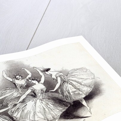 New Pas de Quatre, by Mdlles. Taglioni, C. Grisi, L. Grahn, and Cerito, at her Majesty's Theatre by English School