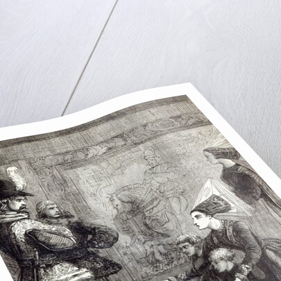 First Meeting of Edward IV and Lady Elizabeth Gray by English School