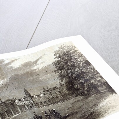 Hatfield House, the Seat of the Marquis of Salisbury by English School