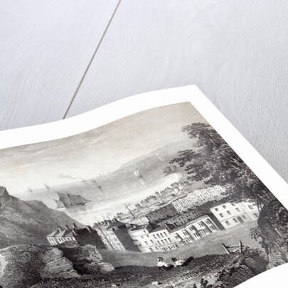 Hastings Castle from the Revd W. Wallinger's Plantation by Thomas (after) Ross