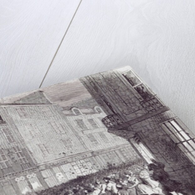 Bread Riot, in the Rue du Faubourg St. Antoine, at Paris by English School