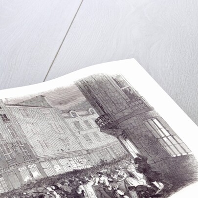 Bread Riot, in the Rue du Faubourg St. Antoine, at Paris by English School
