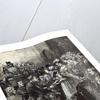 Reception of Louis Philippe at Windsor Castle by English School