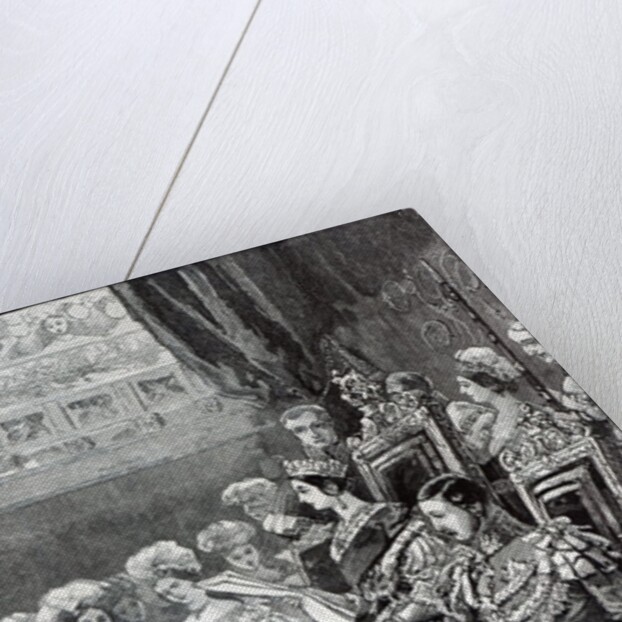 The Queen Opening Parliament in 1846 by English School