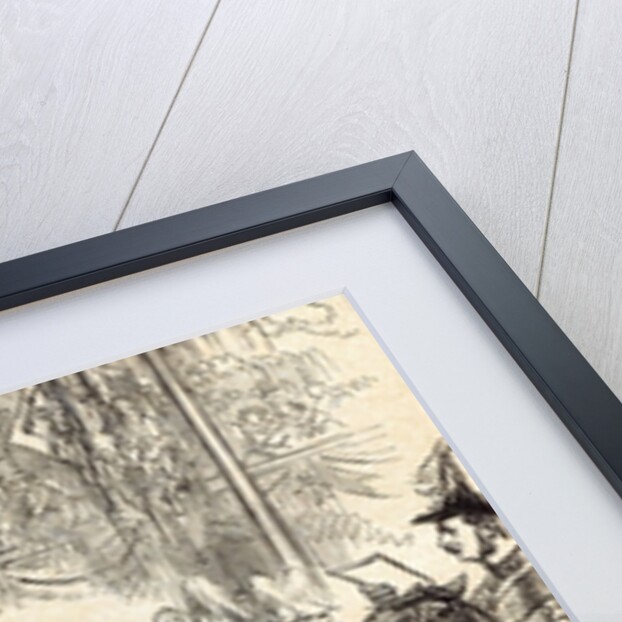 The Queen distributing Victoria Crosses in Hyde Park by English School