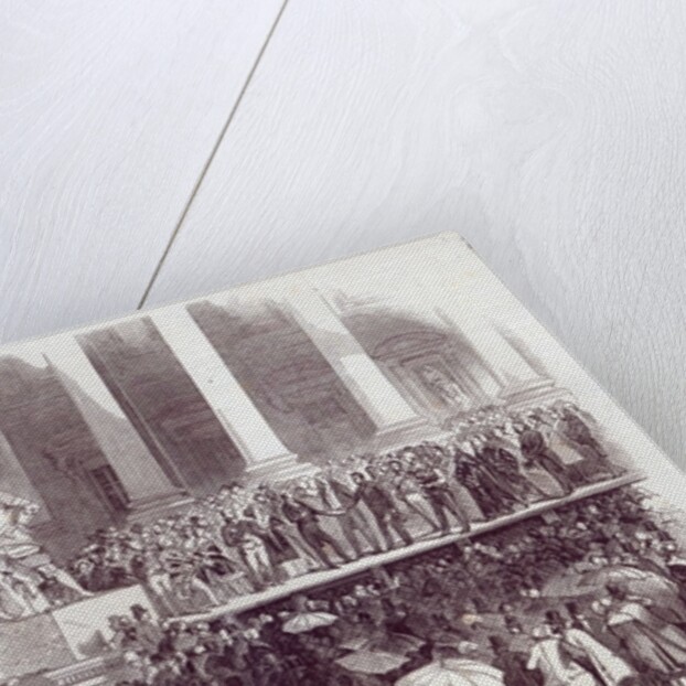 Inauguration of President Polk: The Oath by English School