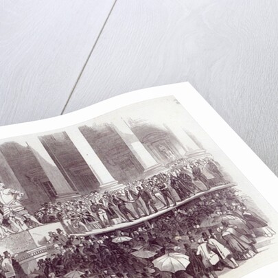 Inauguration of President Polk: The Oath by English School