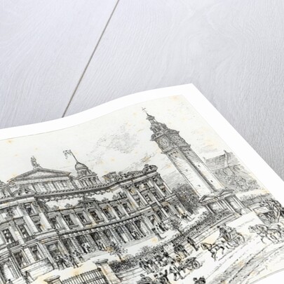 Completed buildings of the People's Palace, Mile End Road, East London by Frank Watkins