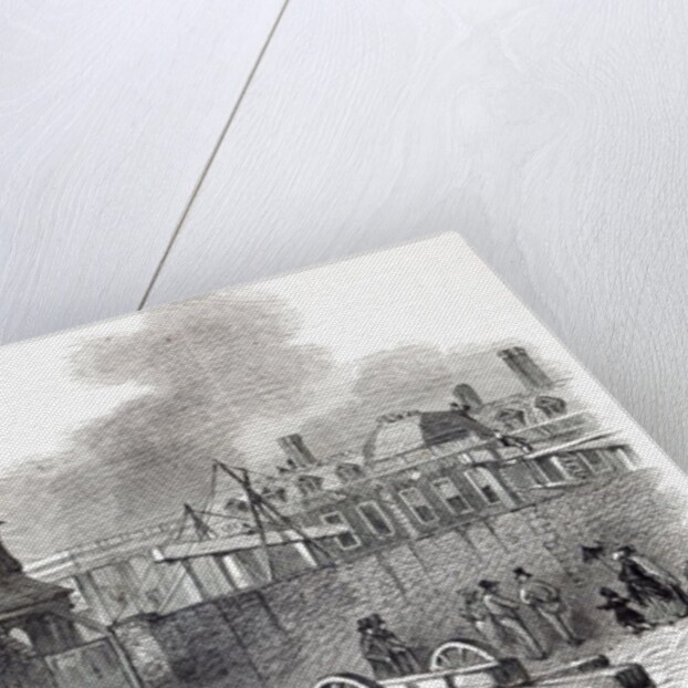 Present state of the British Museum by English School