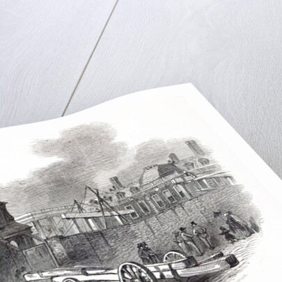 Present state of the British Museum by English School