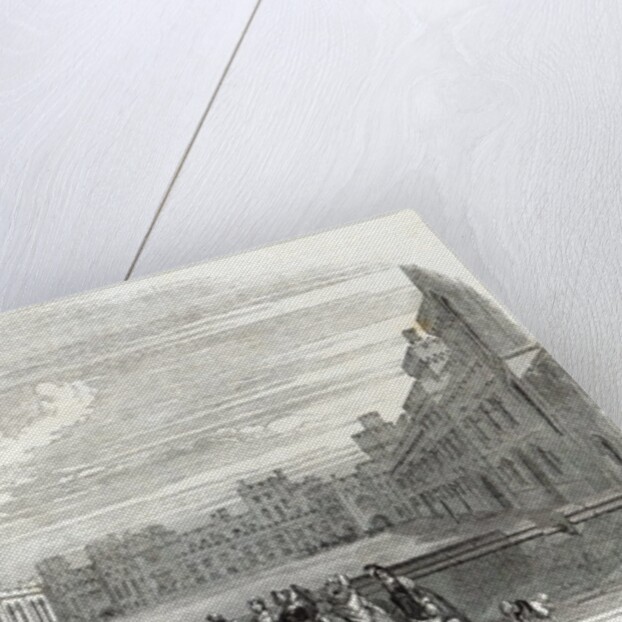 The Great Quadrangle, Windsor Castle by English School