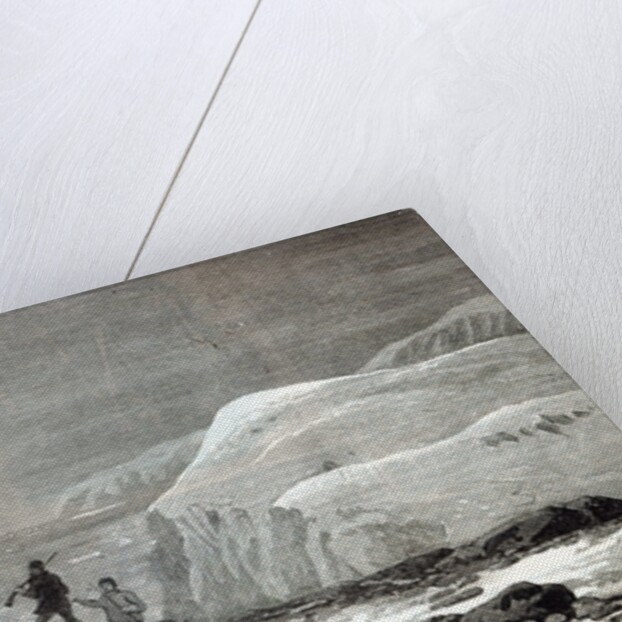 The cruise of the Pandora: Cairn erected by Captain Nares at Cape Isabella by English School