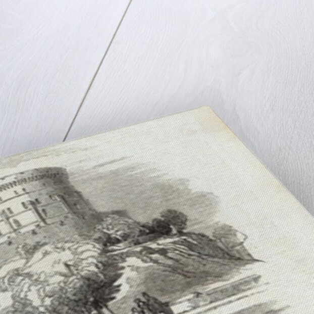 Windsor Castle - the Round Tower by English School