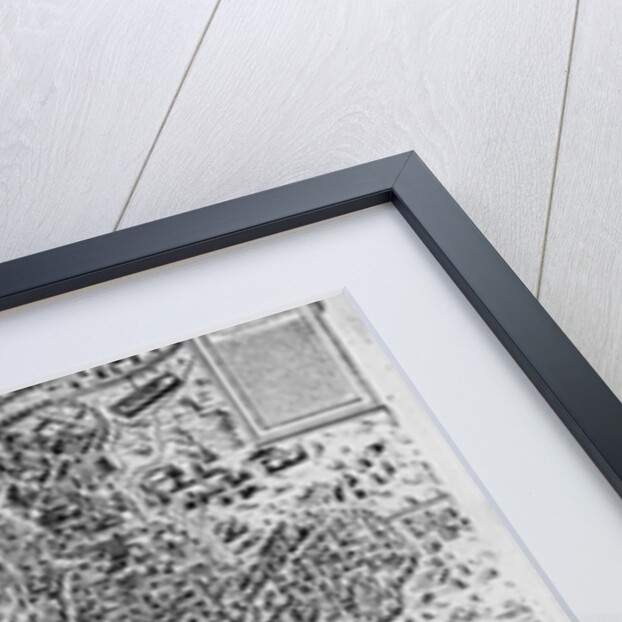 Map of Rome, 1579 by Mario Cartaro