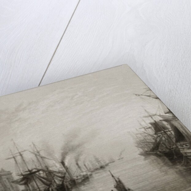 The Custom House, Dublin by William Henry (after) Bartlett