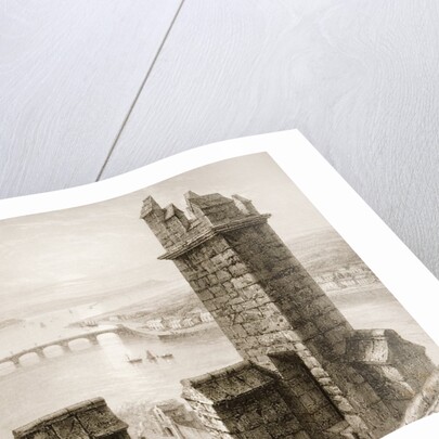 The River Shannon and Limerick from the Cathedral Tower, County Limerick by William Henry Bartlett