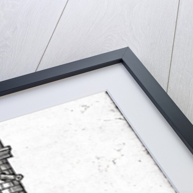 Illustration of siege warfare by English School