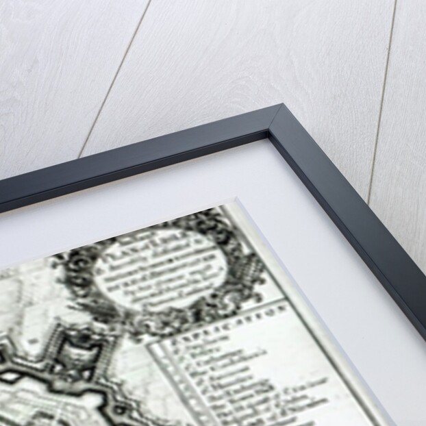 Plan of Lisle, 1736 by Thomas Lediard