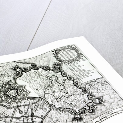 Plan of Lisle, 1736 by Thomas Lediard