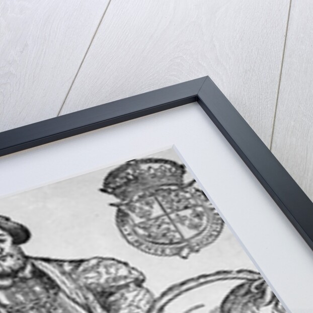 King Henry VIII on horseback by English School