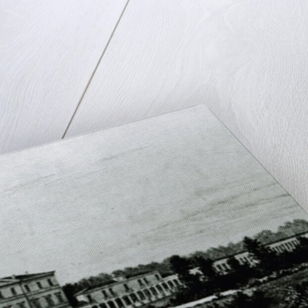 Sala, the country home near Parma of Duchess Marie-Louise by English School