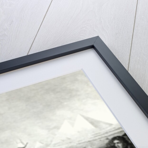 Portrayal of Napoleon as the Conquering Hero in Egypt by French School