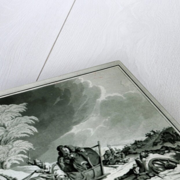 Napoleon in disguise during the retreat from Russia in 1812 by William Atkinson