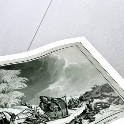 Napoleon in disguise during the retreat from Russia in 1812 by William Atkinson