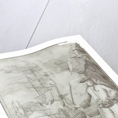 Captain Avery capturing the 'Ganj-i-Sawai' on 8th September 1695 by English School