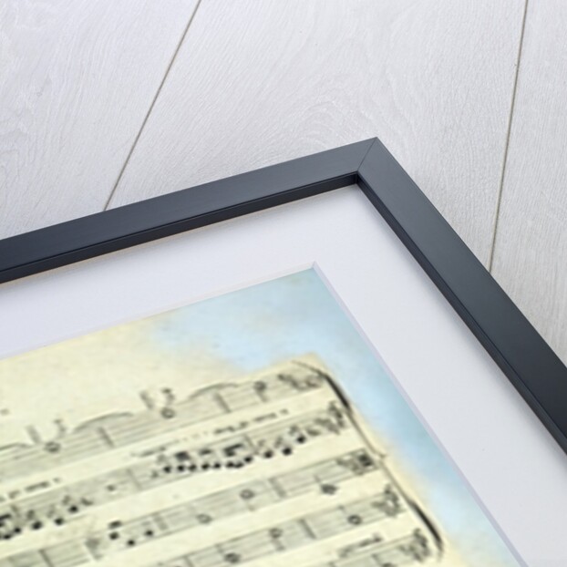 A page from one of the only two copies known to exist of the first printing of Handel's Messiah in London by English School