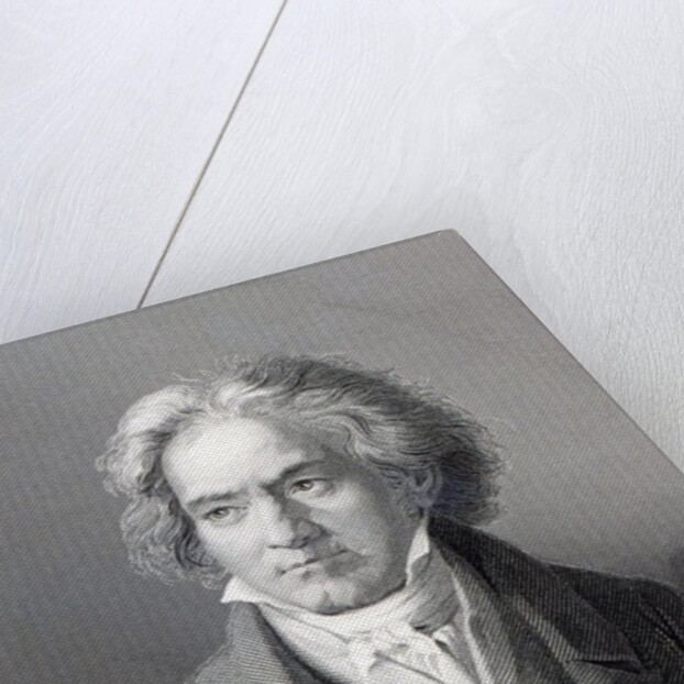 Ludwig van Beethoven by August Karl Friedrich von Kloeber (after)