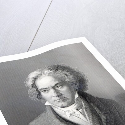 Ludwig van Beethoven by August Karl Friedrich von Kloeber (after)