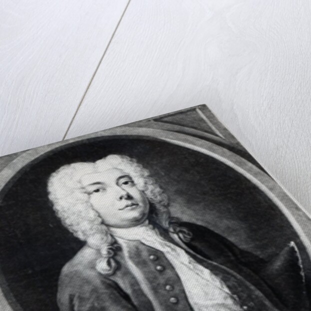 Francesco Bernardi Senesino by Joseph (after) Goupy