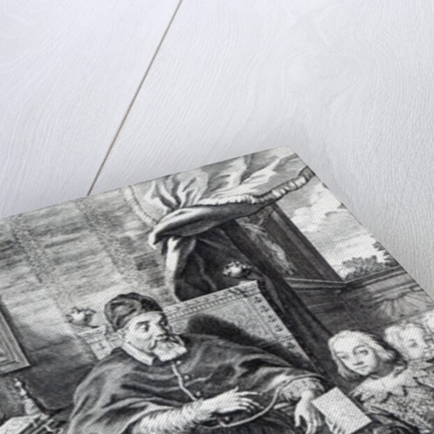 Pope Urban VIII with his nephews by Andrea Camassei (after)
