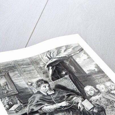Pope Urban VIII with his nephews by Andrea Camassei (after)