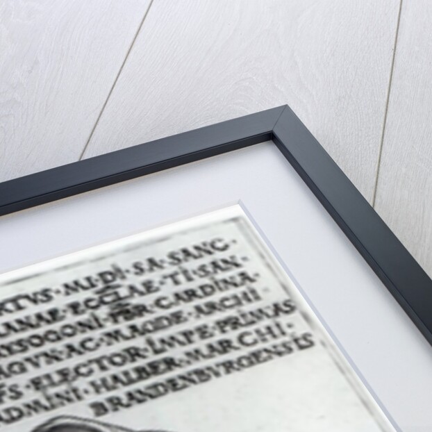 Albrecht of Brandenburg, 1519 by Albrecht Dürer or Duerer