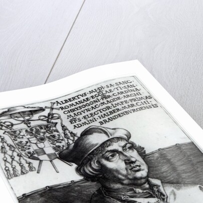 Albrecht of Brandenburg, 1519 by Albrecht Dürer or Duerer