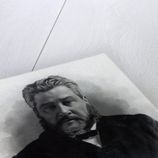Reverend Charles Haddon Spurgeon, after a photograph by Elliot & Fry by Elliott & Fry Studio (after)