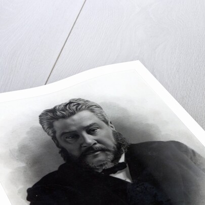 Reverend Charles Haddon Spurgeon, after a photograph by Elliot & Fry by Elliott & Fry Studio (after)